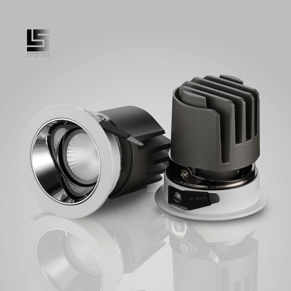 Led downlight  7w 9w 15w Gold/Chrome/Rose Gold/Coffee/Black led Spot Lighting foyer kitchen indoor lighting led ceiling