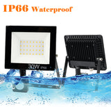  Motion Sensor LED Flood Light 10W 30W 50W Outdoor Floodlight 220V 240V Waterproof Led Spotlight for Garden Wall Street Light