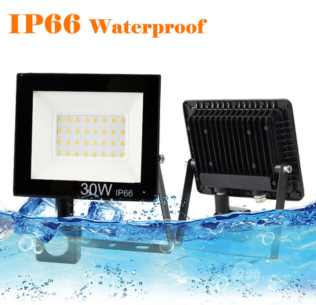  Motion Sensor LED Flood Light 10W 30W 50W Outdoor Floodlight 220V 240V Waterproof Led Spotlight for Garden Wall Street Light