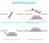 Dimmable 1W 3W LED Spotlights Lighting Mini led Ceiling Downlights Lighting Bulb for Cabinet Counter Showcase AC110V 220V