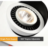 Dimmable Lights LED Ceiling Spot Light Embedded Angled Downlight 10W 14W 20W 24W Rectangle Downlight AC85-265V