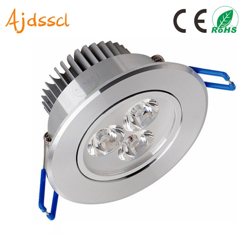 LED Spot LED Downlight Dimmable Bright Recessed 6W 9W 12W 15W 21W  LED Spot light decoration Ceiling Lamp AC 110V 220V AC85-26V
