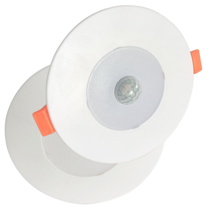 LED 5w Sound light Infrared Human Body Sensor Downlight Radar Sensor nd Lamp Control Induction Ceiling Downlight