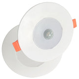 LED 5w Sound light Infrared Human Body Sensor Downlight Radar Sensor nd Lamp Control Induction Ceiling Downlight
