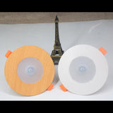 LED 5w Sound light Infrared Human Body Sensor Downlight Radar Sensor nd Lamp Control Induction Ceiling Downlight