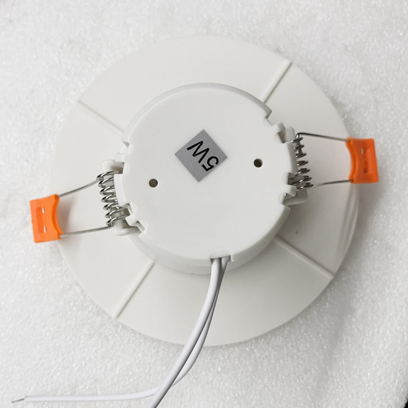 LED 5w Sound light Infrared Human Body Sensor Downlight Radar Sensor nd Lamp Control Induction Ceiling Downlight