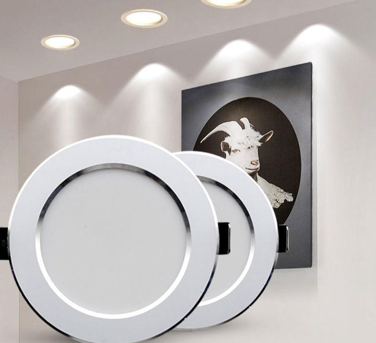 LED Downlight 18W 15W 12W 9W 7W Ceiling Round Recessed Lamp AC220V 230V New type Downlight spot LED Spot Lighting