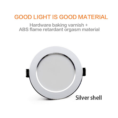 LED Downlight 18W 15W 12W 9W 7W Ceiling Round Recessed Lamp AC220V 230V New type Downlight spot LED Spot Lighting
