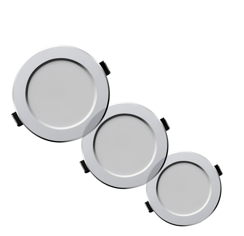 LED Downlight 18W 15W 12W 9W 7W Ceiling Round Recessed Lamp AC220V 230V New type Downlight spot LED Spot Lighting
