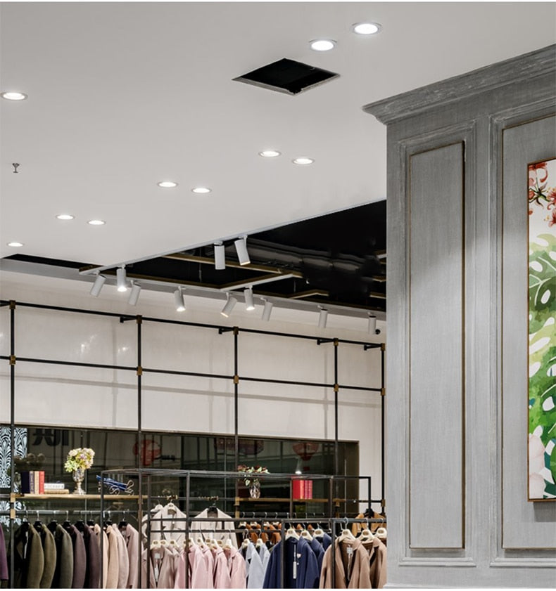 LED Downlight 18W 15W 12W 9W 7W Ceiling Round Recessed Lamp AC220V 230V New type Downlight spot LED Spot Lighting