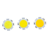 LED COB Chip 28mm Square Round Lighting Source 10-100pcs 3W 5W 7W 10W 12W for Spotlight Downlight Tube Light Ceiling Lamp 300ma