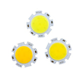 LED COB Chip 28mm Square Round Lighting Source 10-100pcs 3W 5W 7W 10W 12W for Spotlight Downlight Tube Light Ceiling Lamp 300ma