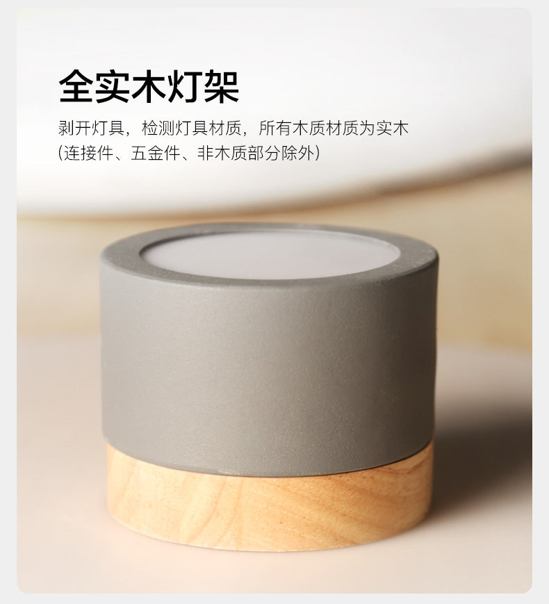 Nordic Corridor Downlight Ceiling Chandeliers Wood Base Chandelier Lighting Modern Lustre Loft Lamp Dressing Room Led Chandelier