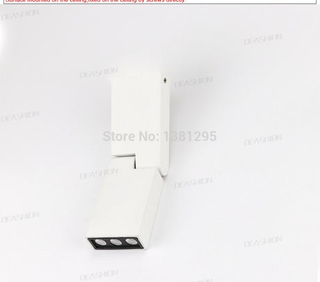 LED Surface Mounted 1PCS Downlight Spotlight 12W Black White Rotatable 3000K 4000K 6000K Home Lamp Adjustable Ceiling Spot Light