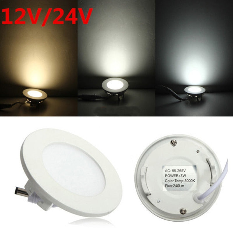 AC/DC 12V 24V led downlight 3W 4W 6W 9W 12W 15W 25W led ceiling recess ...