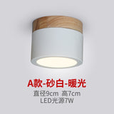 Nordic Corridor Downlight Ceiling Chandeliers Wood Base Chandelier Lighting Modern Lustre Loft Lamp Dressing Room Led Chandelier