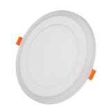 New LED Panel Downlight 6W 9W 16W 3 Model LED Lamp Panel Light Double Color LED Ceiling Recessed Lights Indoor Lighting Bulb