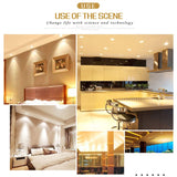 Dimmable Waterproof LED Downlight 1pcs 220V 7W/9W/12W/15W/18W LED Bulb Light Recessed LED Spot Light For Bathroom