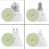 LED Bulb Lamp a da MR16 GU10 E27 E14 Bomb ill as LED Lamp 220V 240V 2835 SMD 48 60 80 LED Spotlight Indoor Light