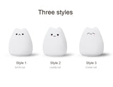 Dream Cute Cat 7 Colourful LED Night Lamp Decorate Desk Light Battery Holiday Creative Rechargable Bulb for Baby Bedroom