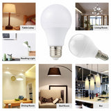 LED E27 E14 Bulb Light 3W 6W 9W 12W 15W 18W 20W Real Power Light Bulbs AC 220V 230V 240V Spotlight Lampada LED Bombillas Lamp