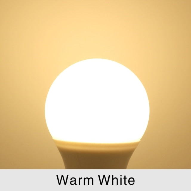 LED E27 E14 Bulb Light 3W 6W 9W 12W 15W 18W 20W Real Power Light Bulbs AC 220V 230V 240V Spotlight Lampada LED Bombillas Lamp