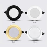 LED Downlight 220V 6W Round Recessed Lamp IP65 Waterproof Antifogging CRI>80 High Quality LED Down Light.