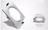 Downlight LED 2.5inch 6w 9w 12w 220v Nature White Square Recessed LED Lamp Spot Light for Living Room Foyer Bedroom Kitchen