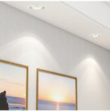 DBF Beam Angle Adjustable 15/45/60 Degrees Recessed LED Downlight 5W 10W 15W Dimmable LED Ceiling Spot Light AC90-265V 3000K