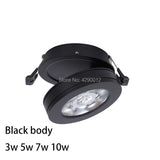 Super Bright 220V Led downlight COB Spot Light 3w 5w 7w 10w recessed Lights Bulbs Indoor Lighting warm white /cold white