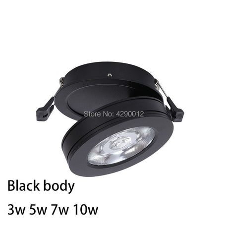 Super Bright 220V Led downlight COB Spot Light 3w 5w 7w 10w recessed Lights Bulbs Indoor Lighting warm white /cold white