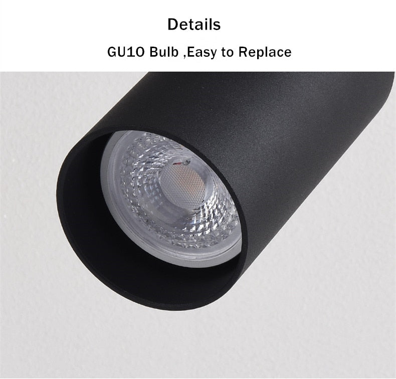 Led Surface Mounted Ceiling Downlight with 5W GU10 LED Bulb Replaceable Spot Light Ceiling lamp Living Room Indoor Led lights