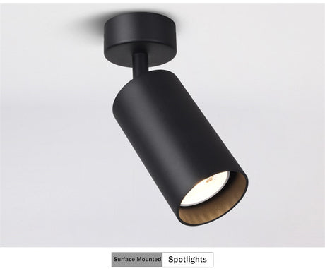 Led Surface Mounted Ceiling Downlight with 5W GU10 LED Bulb Replaceable Spot Light Ceiling lamp Living Room Indoor Led lights