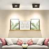 LED Spot Light Ceiling Downlight Dimmable 18W 15W 10W 7W 360 Degree Rotation Square Ceiling Recessed Lamp Natural White
