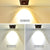LED Spot Light Ceiling Downlight Dimmable 18W 15W 10W 7W 360 Degree Rotation Square Ceiling Recessed Lamp Natural White
