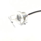 For Kitchen Hot Selling 10pcs Cabinet Light Cup Size 28mm 15 Degree Beam Angle Gold Led Downlight 3w Led Spot