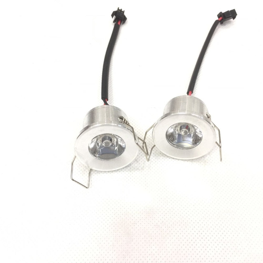 For Kitchen Hot Selling 10pcs Cabinet Light Cup Size 28mm 15 Degree Beam Angle Gold Led Downlight 3w Led Spot