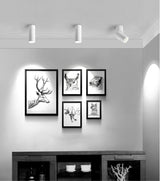 Cylinder Dimmable Rotating Folding LED Downlights 10W 15W 20W COB LED Ceiling Spot Lights AC85-265V LED Wall Lamps Indoor Lighting