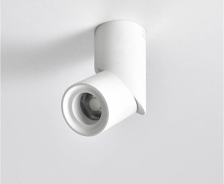 Dimmable Folding Rotating 360° LED Downlights 15W 18W 20W COB LED Ceiling Spot Lights AC110-220V LED Wall Lamp Indoor Lighting