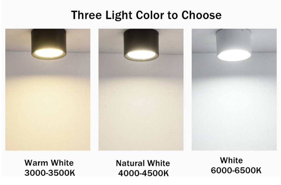 Modern ceiling lamp 5W 12W Wooden Ceiling lights Surface Mounted led light lamp for Kitchen Living Room light fixtures