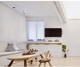 DBF Foldable LED Ceiling Recessed Light 7W 12W LED Spot Lights Living room TV background wall Aisle Ceiling COB Downlight