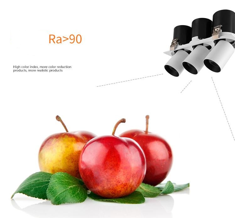 Energy saving Recessed  LED Dimmable Downlight COB 8w 10w 12W LED Spot light decoration Ceiling Lamp AC 110V 220v