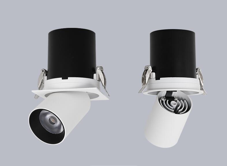 Energy saving Recessed  LED Dimmable Downlight COB 8w 10w 12W LED Spot light decoration Ceiling Lamp AC 110V 220v