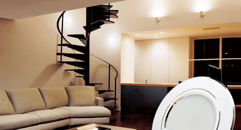 High power Led Downlight white 3W 5W 7W 9W 12W 15W 18W 220V LED Ceiling bathroom Lamps living room Home Indoor Lighting