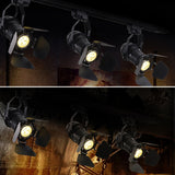 E27 Vintage celling iron lamp Industrial Light Retro Lamp Adjustable 4 Leaf for Clothes store Coffee Bar Loft style Fixture DA