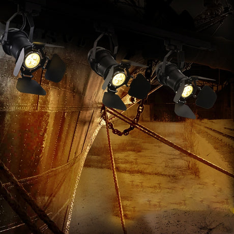 E27 Vintage celling iron lamp Industrial Light Retro Lamp Adjustable 4 Leaf for Clothes store Coffee Bar Loft style Fixture DA