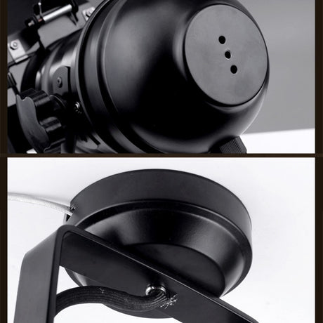 E27 Vintage celling iron lamp Industrial Light Retro Lamp Adjustable 4 Leaf for Clothes store Coffee Bar Loft style Fixture DA