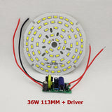 LED PCB+Driver Kit SMD5730 Supper Bright Light Source Aluminum Lamp plate 18W 30W 50W 70W 100W Diy Bulb Downlight Bay Light