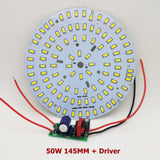 LED PCB+Driver Kit SMD5730 Supper Bright Light Source Aluminum Lamp plate 18W 30W 50W 70W 100W Diy Bulb Downlight Bay Light