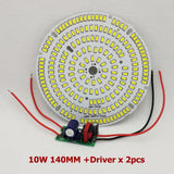 LED PCB+Driver Kit SMD5730 Supper Bright Light Source Aluminum Lamp plate 18W 30W 50W 70W 100W Diy Bulb Downlight Bay Light
